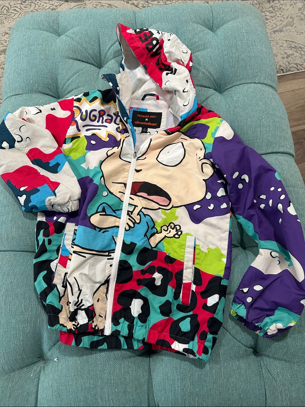 RUGRATS Graphic windbreaker (USED) Halloween full zip